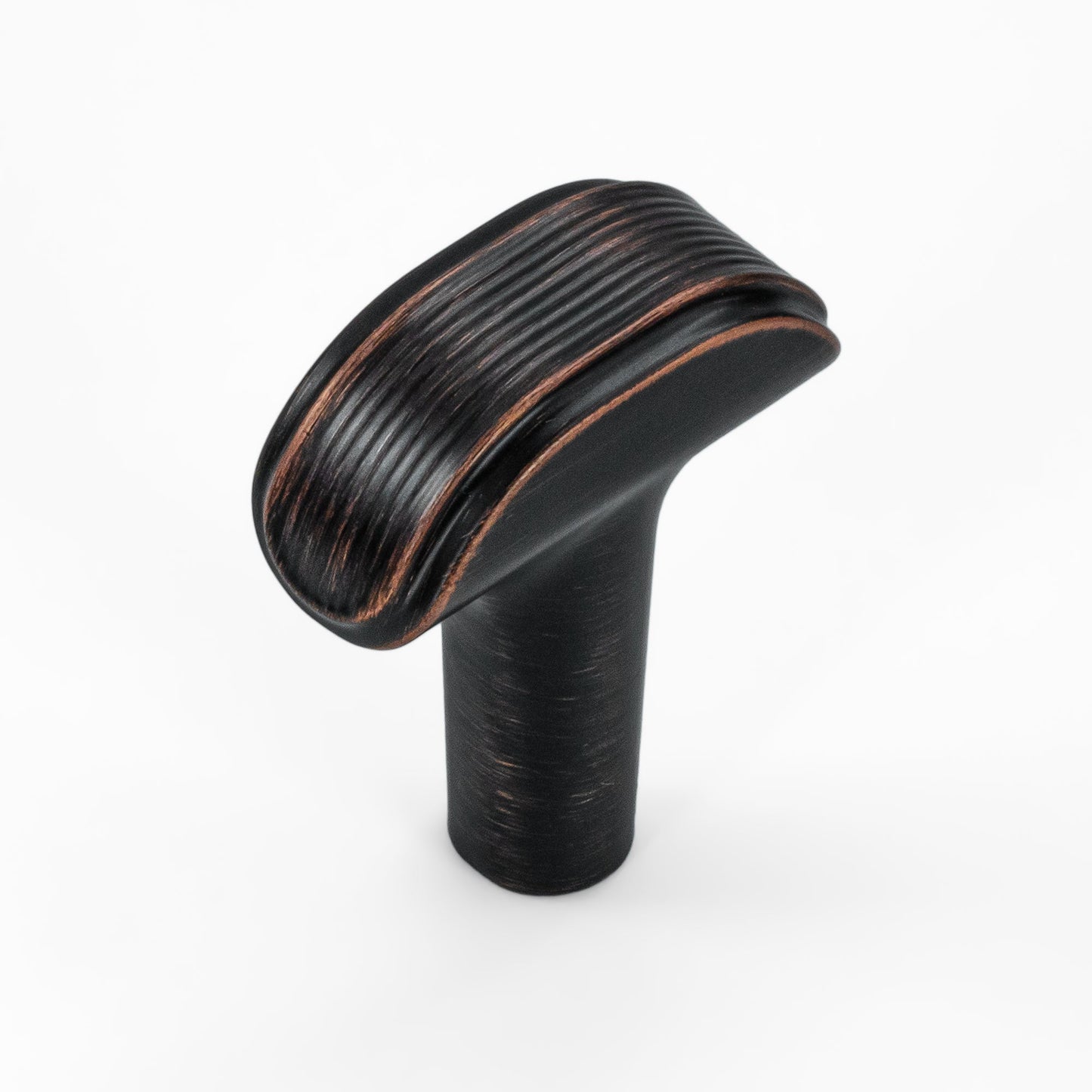 Embossed T-Bar Knurled Cabinet Knobs HESTIA HARDWARE