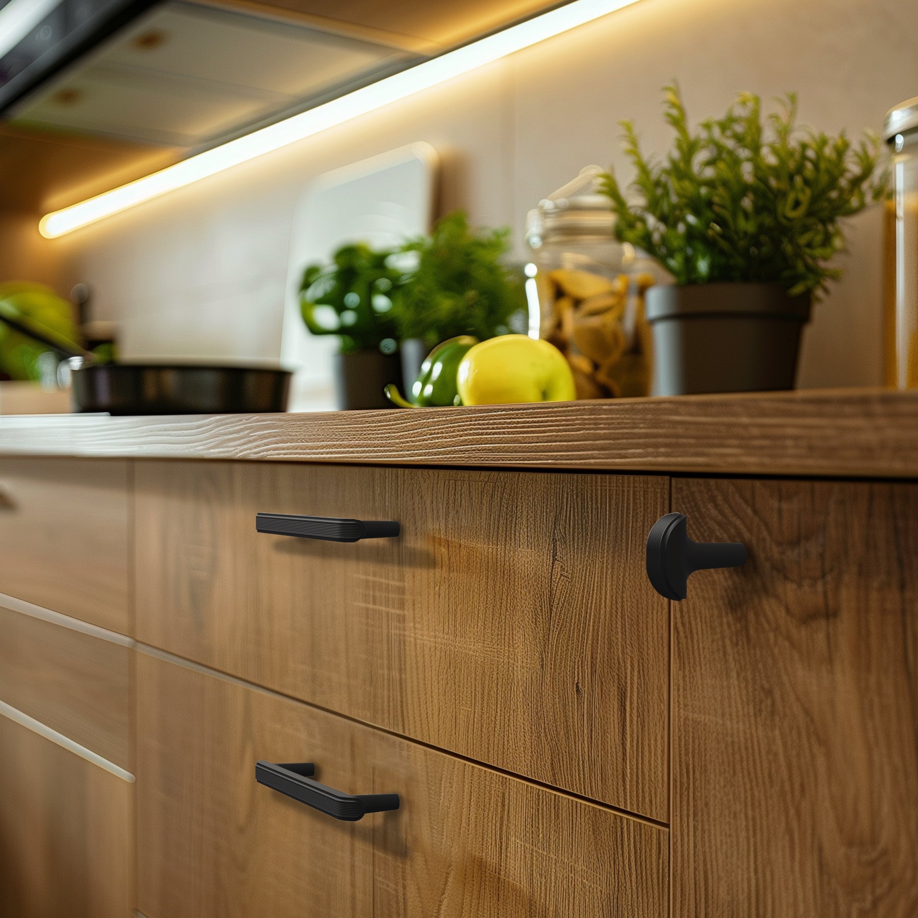 Modern Embossed Luxury Cabinet Handles