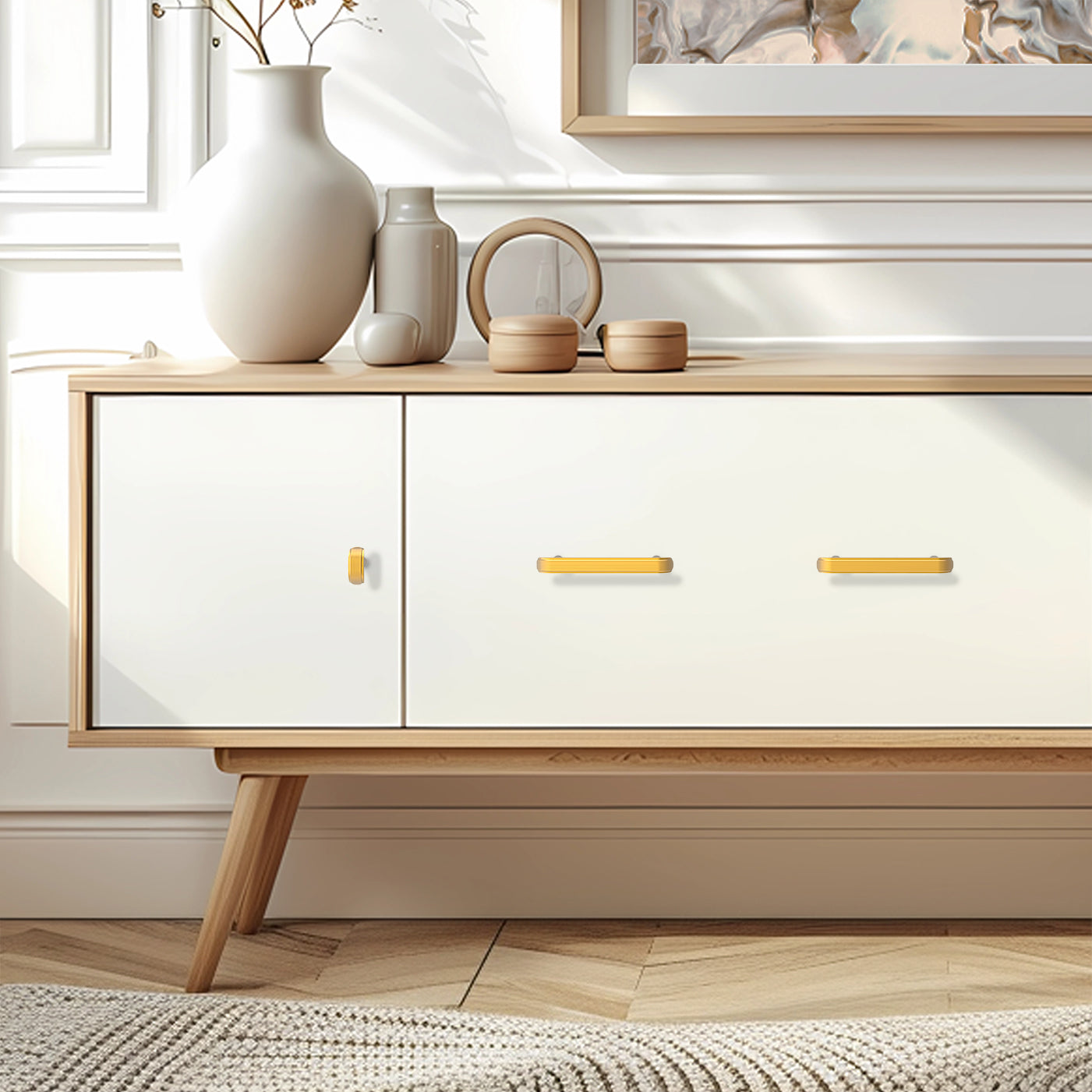 Embossed T-Bar Knurled Cabinet Knobs HESTIA HARDWARE Cabinet Knobs