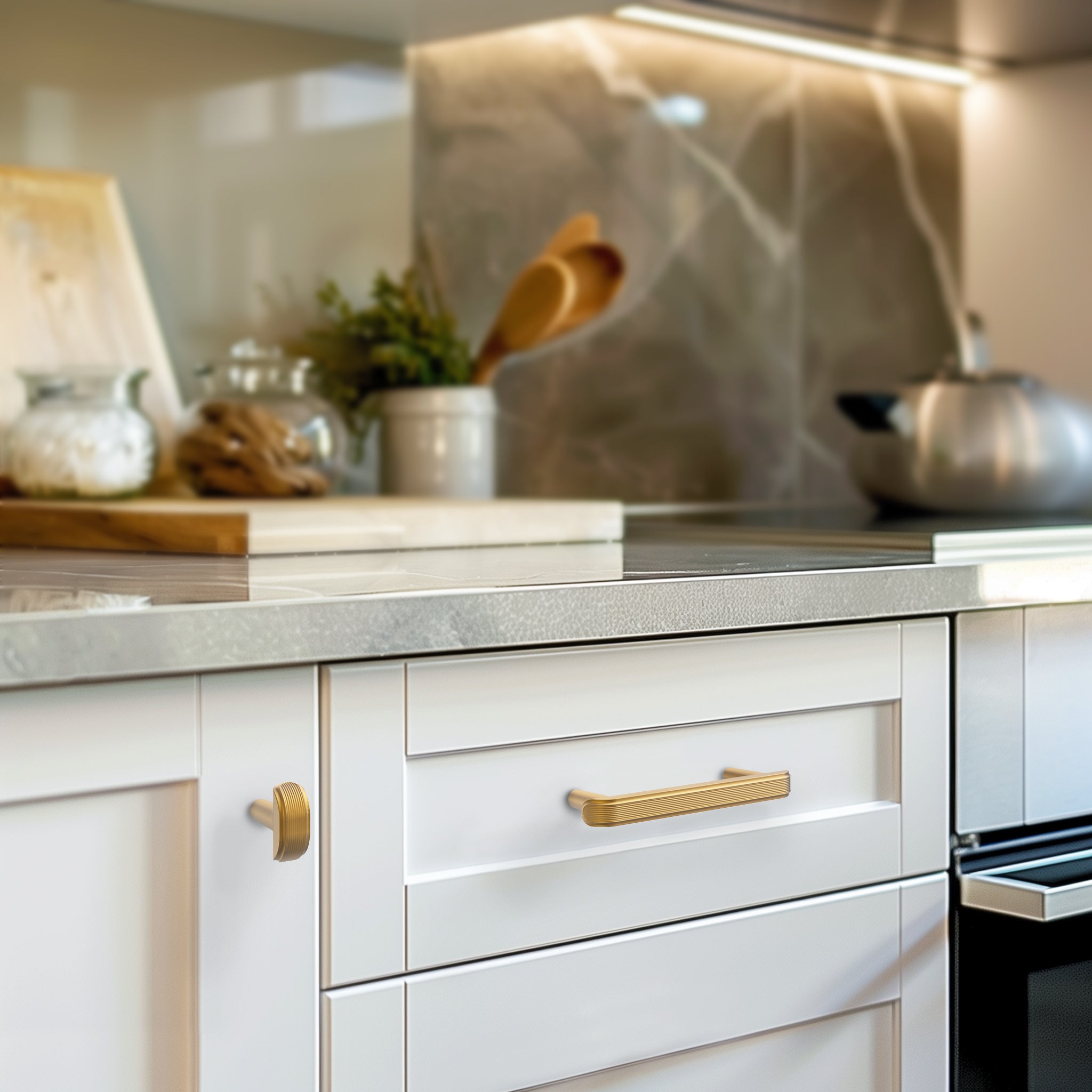 Modern Embossed Luxury Cabinet Handles