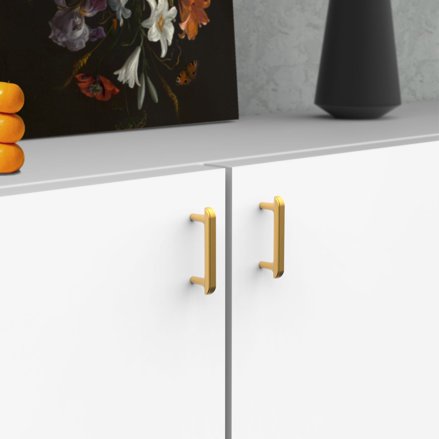 Modern Embossed Luxury Cabinet Handles HESTIA HARDWARE