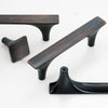 Modern Flat Square Cabinet Knobs