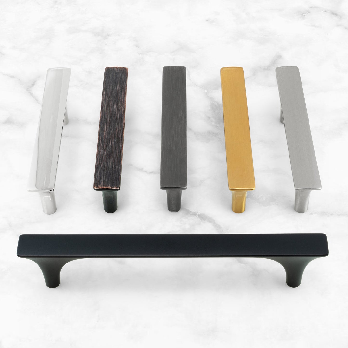 Modern Flat Cabinet Handles HESTIA HARDWARE