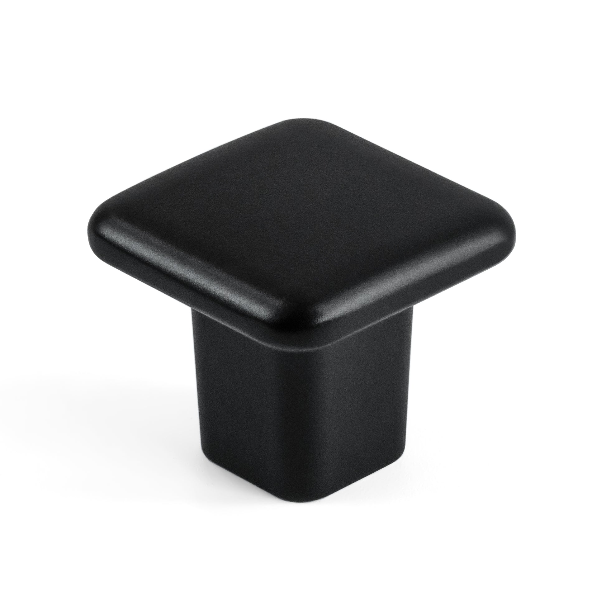 Modern Curved Edge Square Drawer Knobs HESTIA HARDWARE