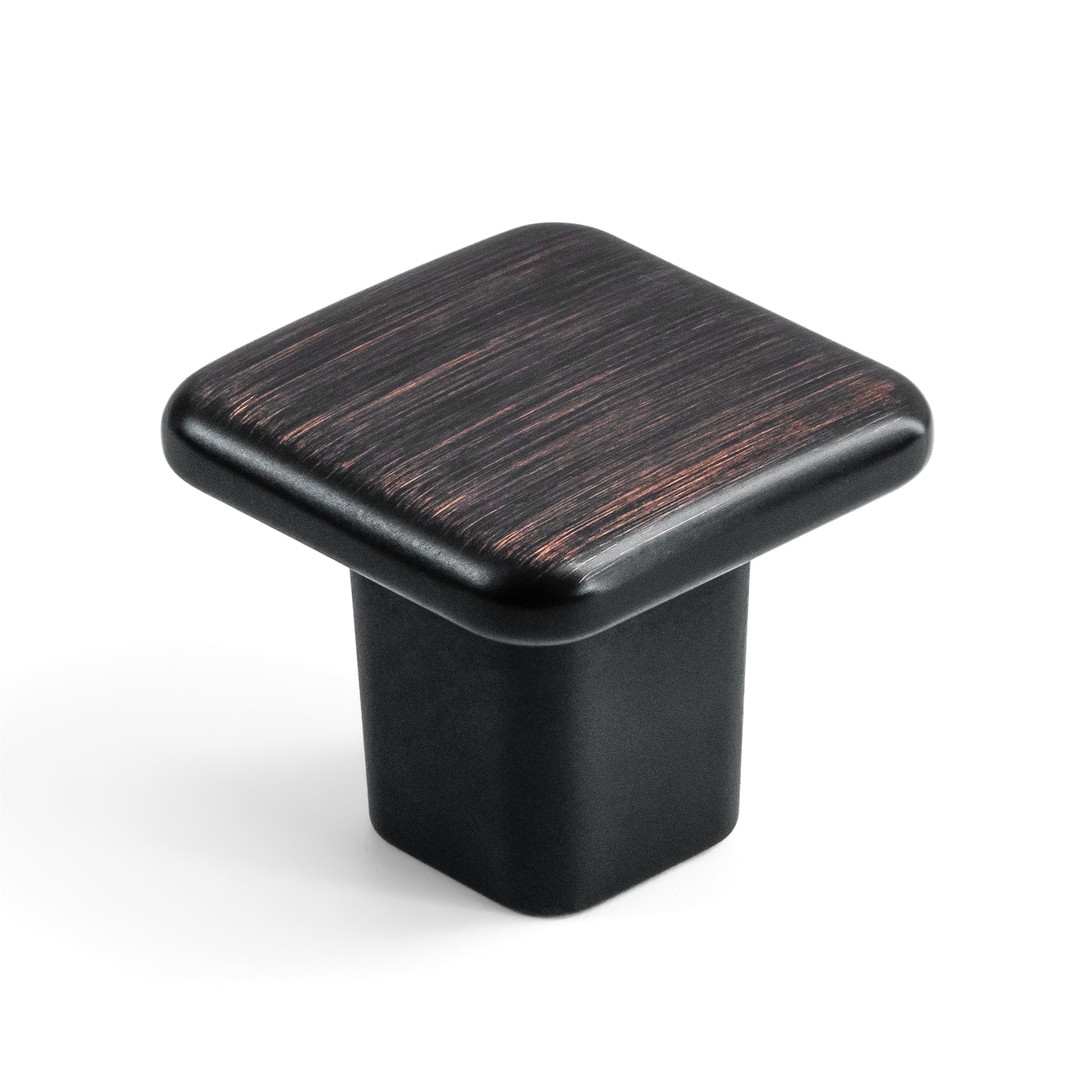 Modern Curved Edge Square Drawer Knobs HESTIA HARDWARE