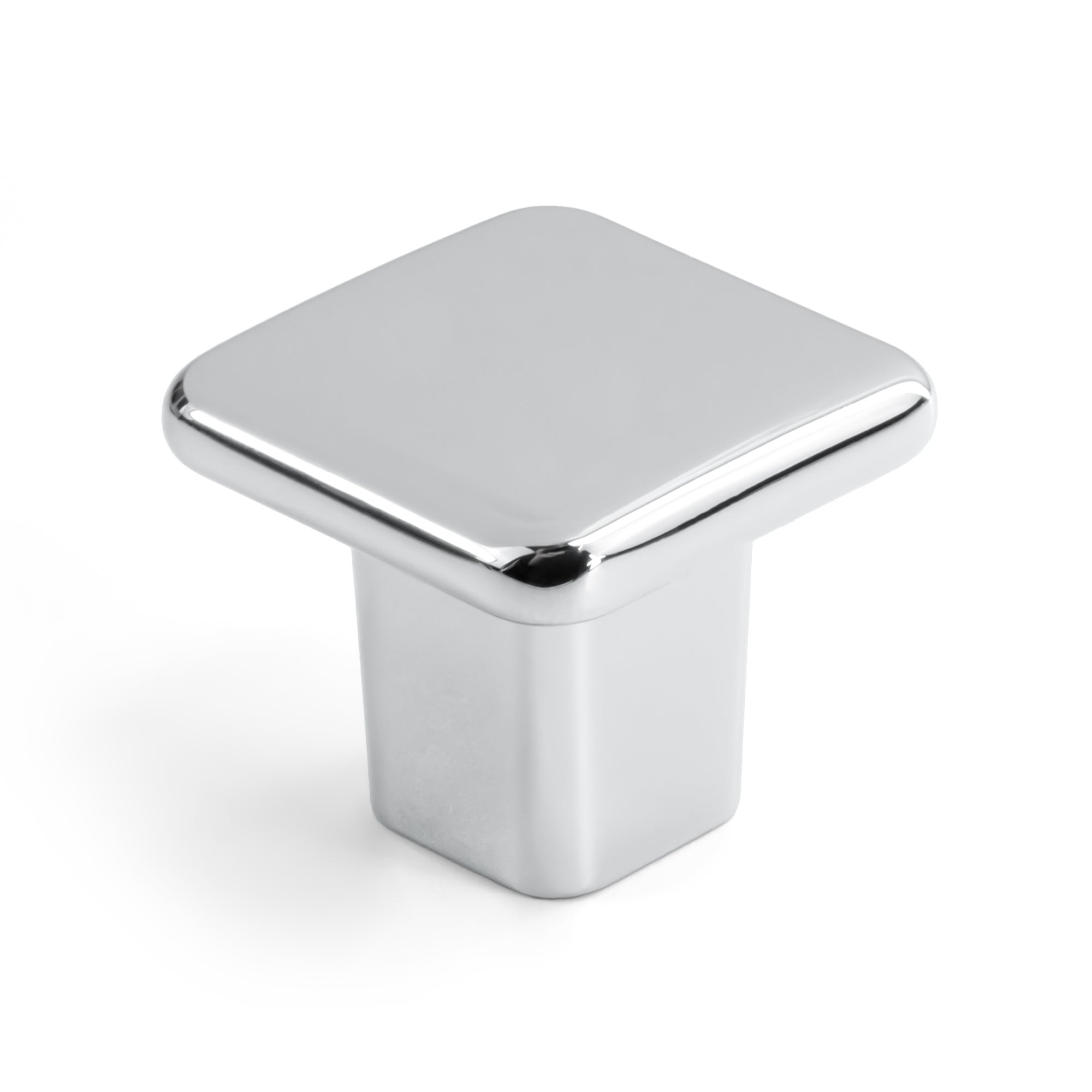 Modern Curved Edge Square Drawer Knobs