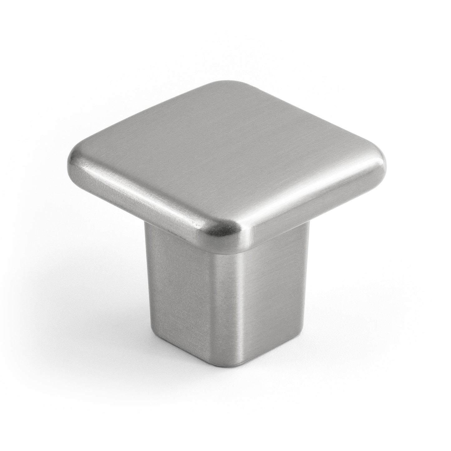 Modern Curved Edge Square Drawer Knobs HESTIA HARDWARE