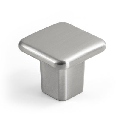 Modern Curved Edge Square Drawer Knobs HESTIA HARDWARE