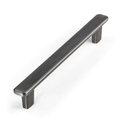 Modern Curved Edge Flat Bar Pull HESTIA HARDWARE
