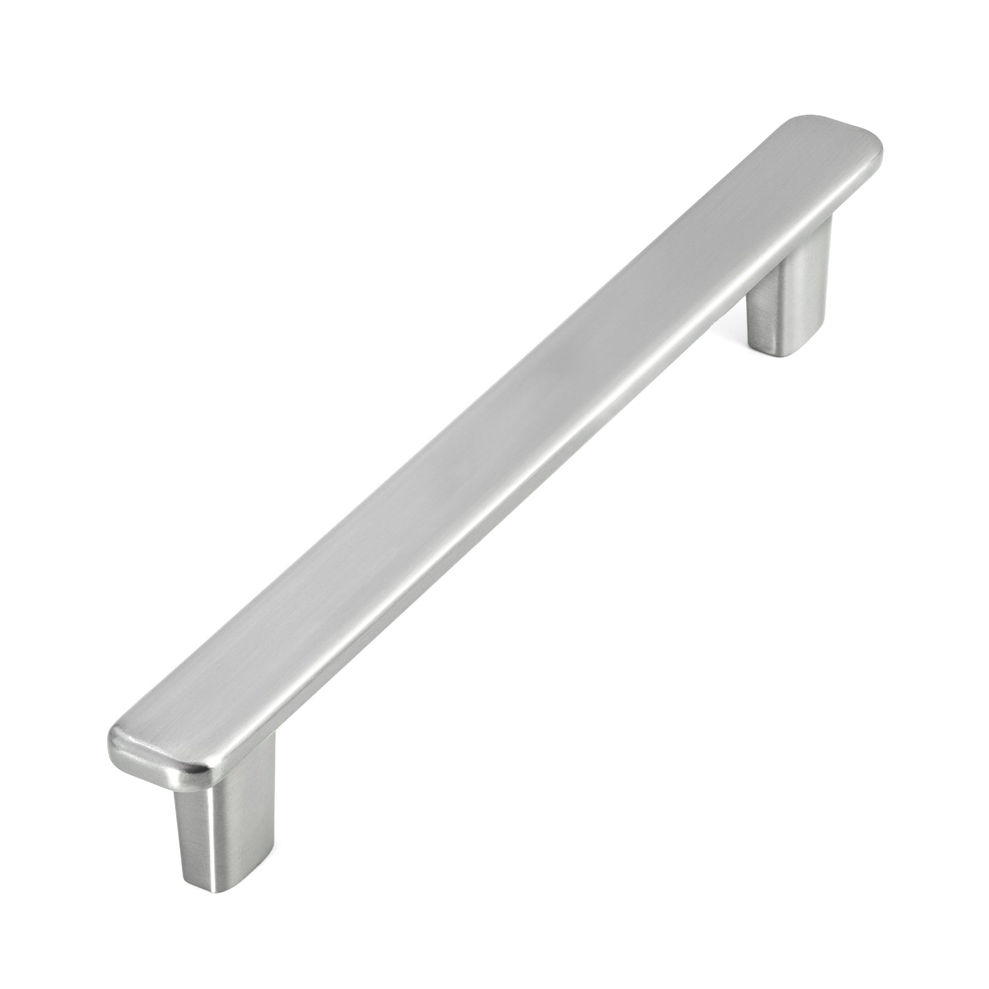 Modern Curved Edge Flat Bar Pull HESTIA HARDWARE