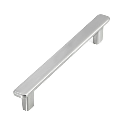 Modern Curved Edge Flat Bar Pull HESTIA HARDWARE