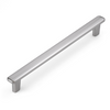 Modern Curved Edge Flat Bar Pull