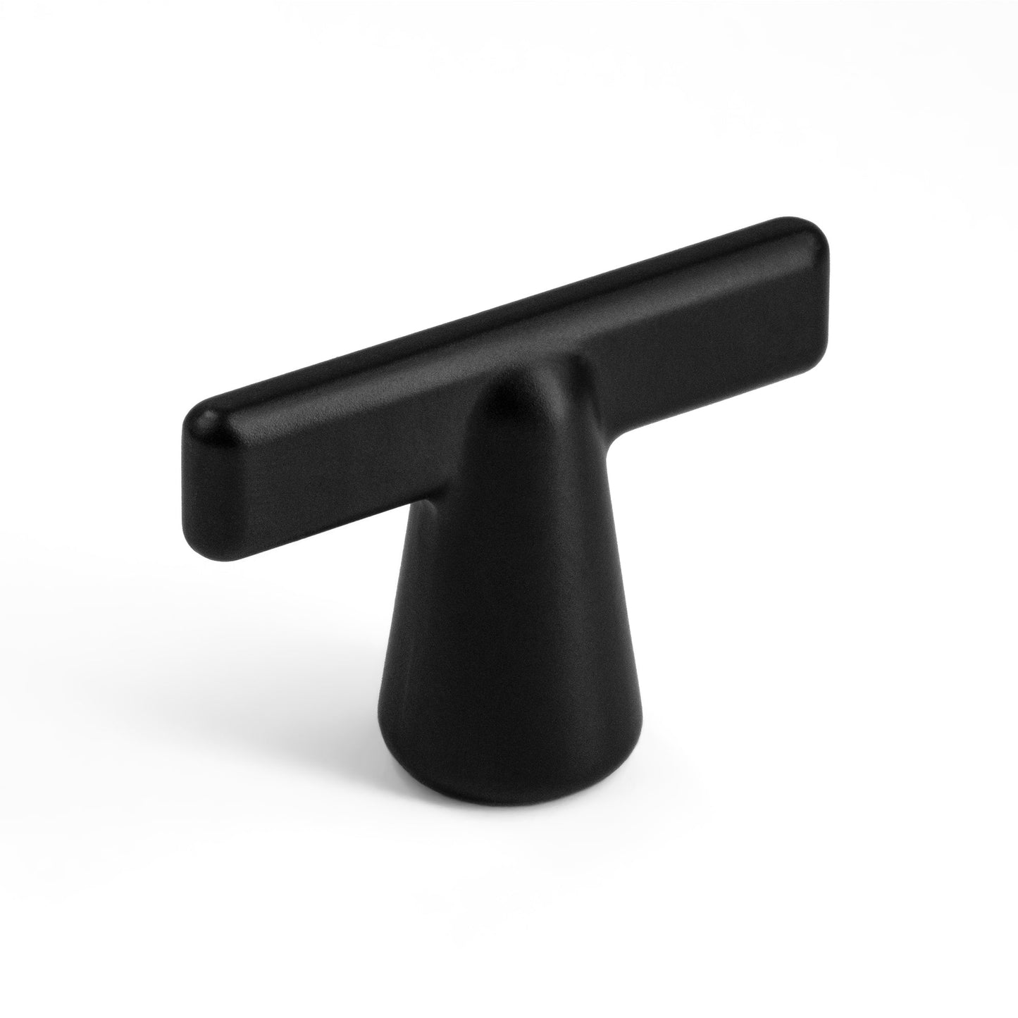 Cone Shape Modern Single T Cabinet Pulls HESTIA HARDWARE