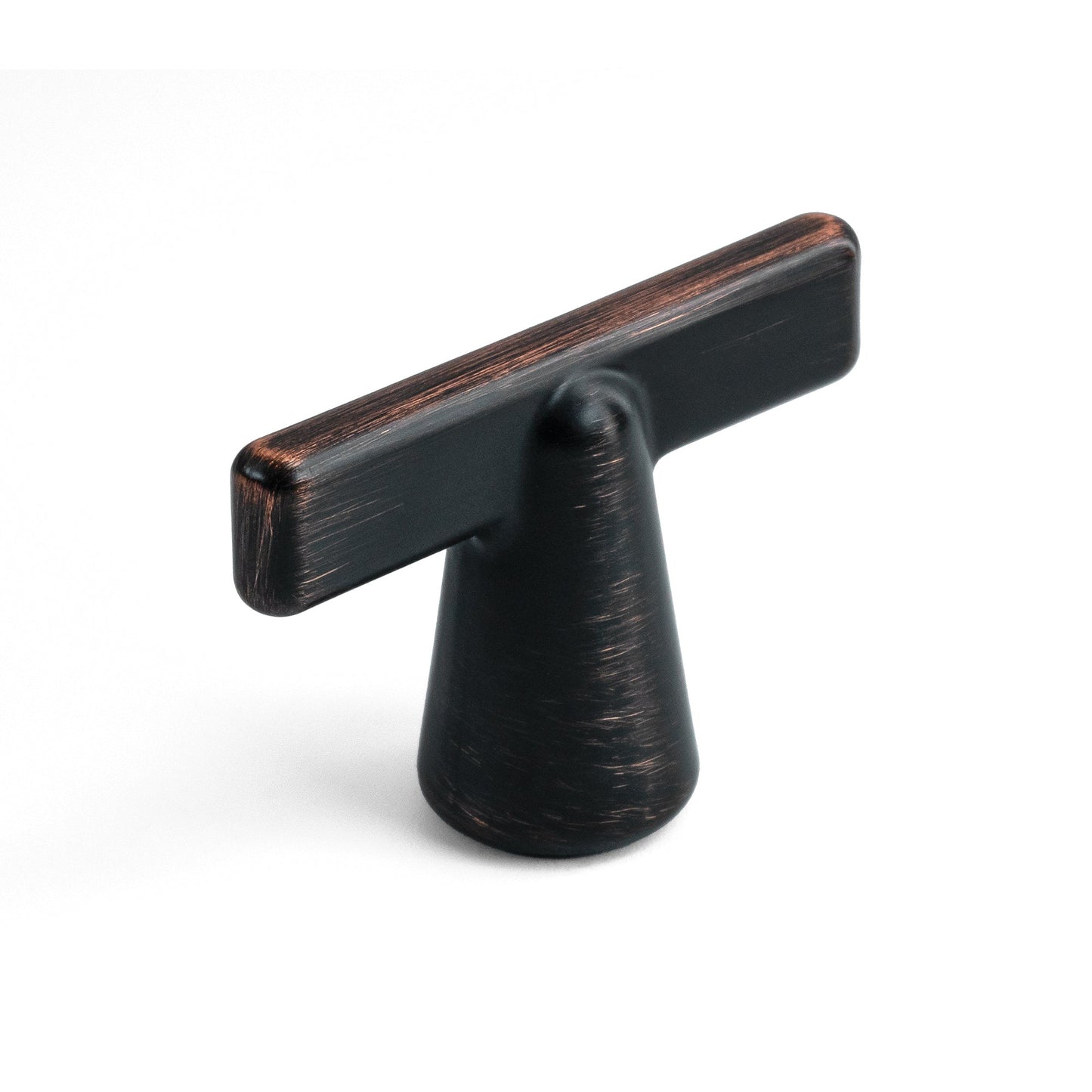 Cone Shape Modern Single T Cabinet Pulls HESTIA HARDWARE