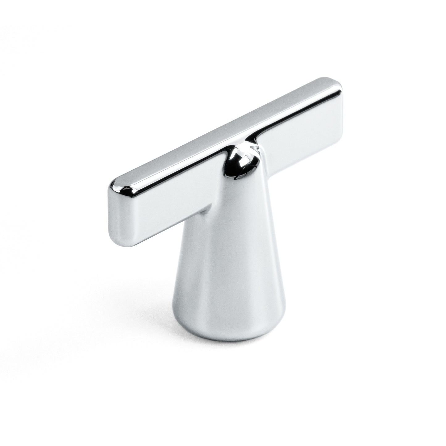 Cone Shape Modern Single T Cabinet Pulls HESTIA HARDWARE