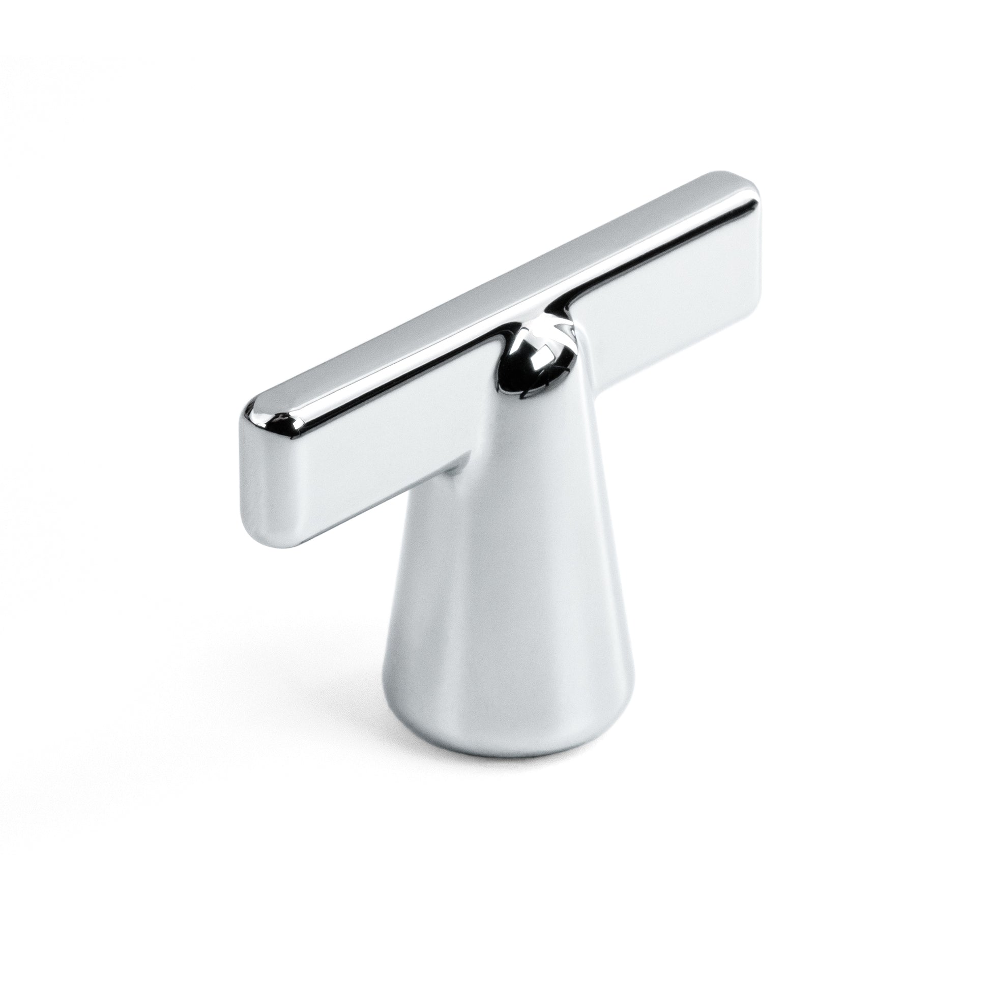 Cone Shape Modern Single T Cabinet Pulls HESTIA HARDWARE