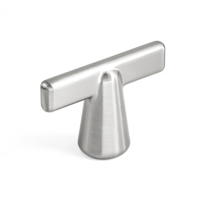 Cone Shape Modern Single T Cabinet Pulls HESTIA HARDWARE