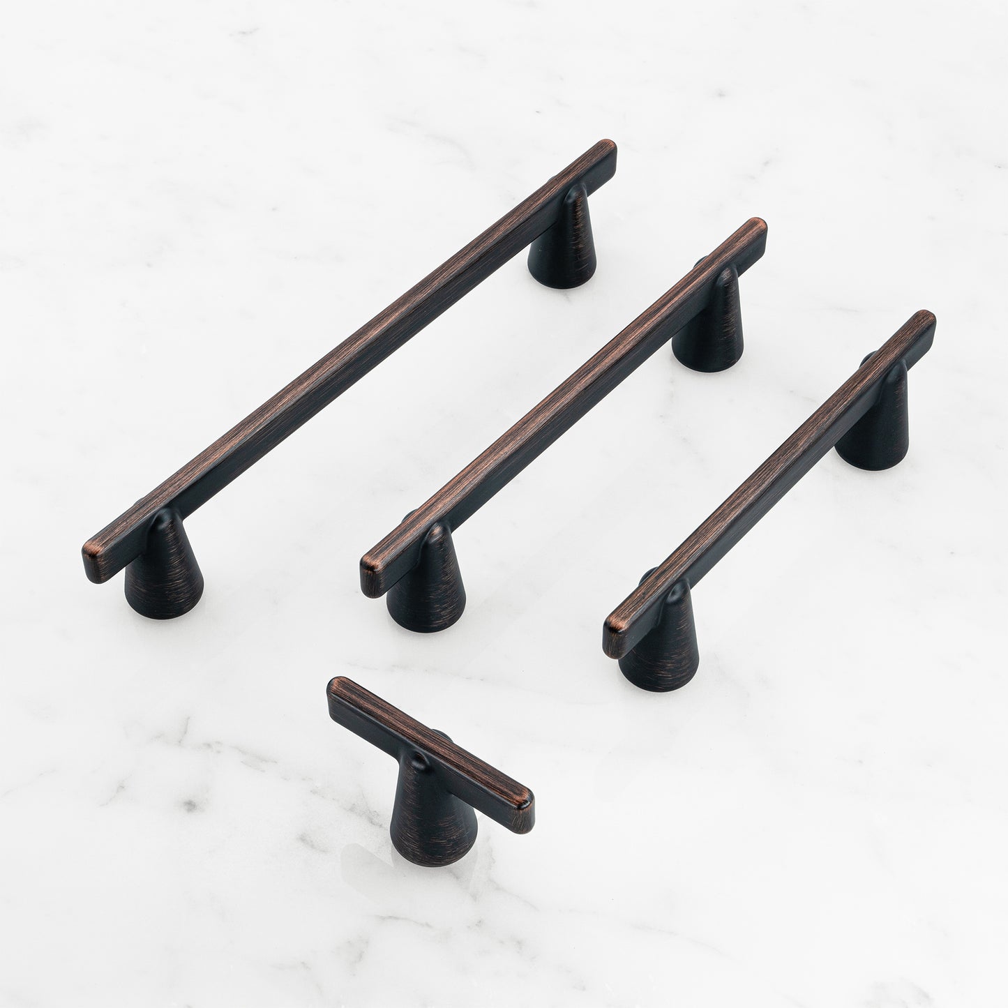 Cone Shape Modern Cabinet Bar Pull HESTIA HARDWARE