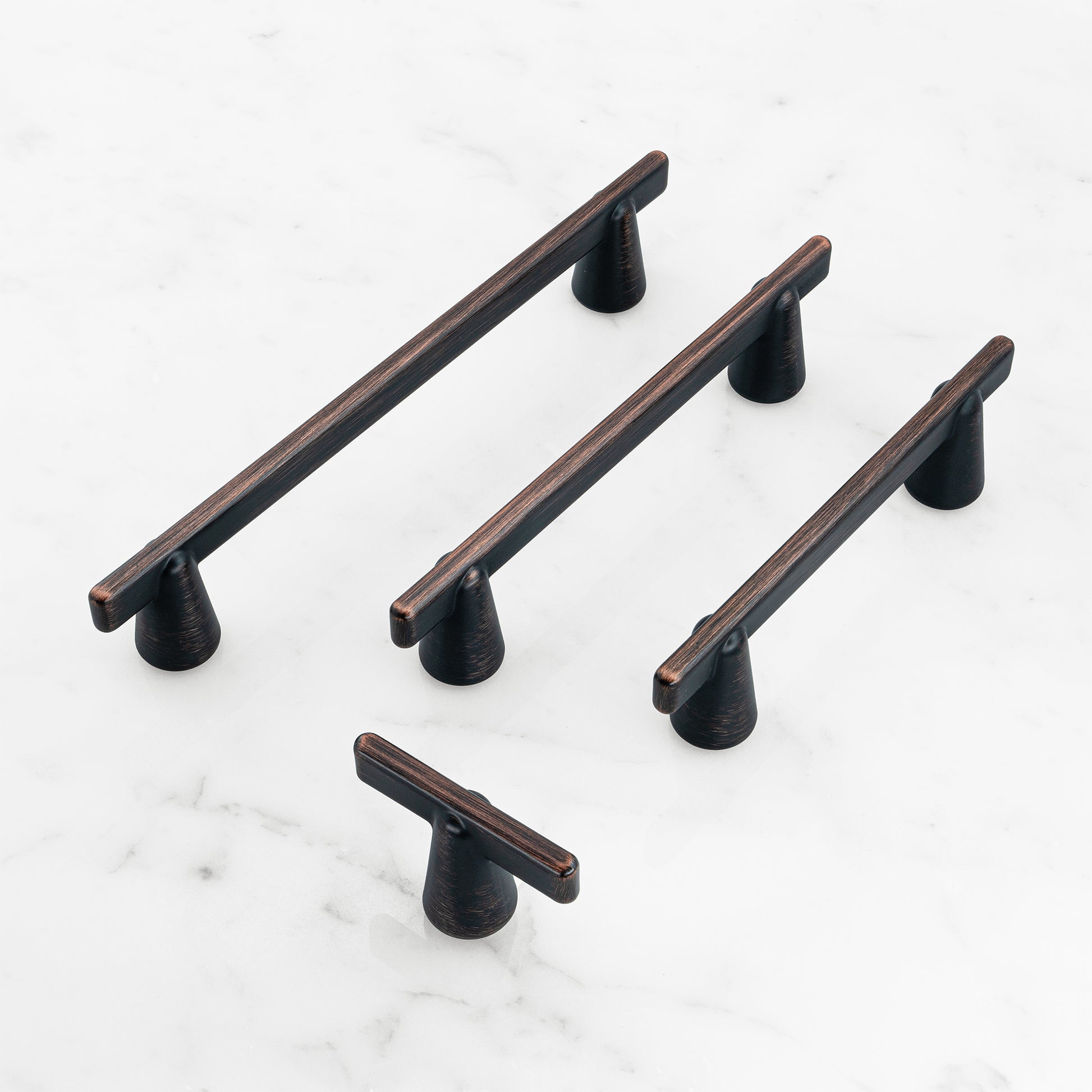 Cone Shape Modern Cabinet Bar Pull HESTIA HARDWARE