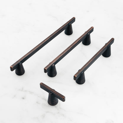 Cone Shape Modern Cabinet Bar Pull HESTIA HARDWARE