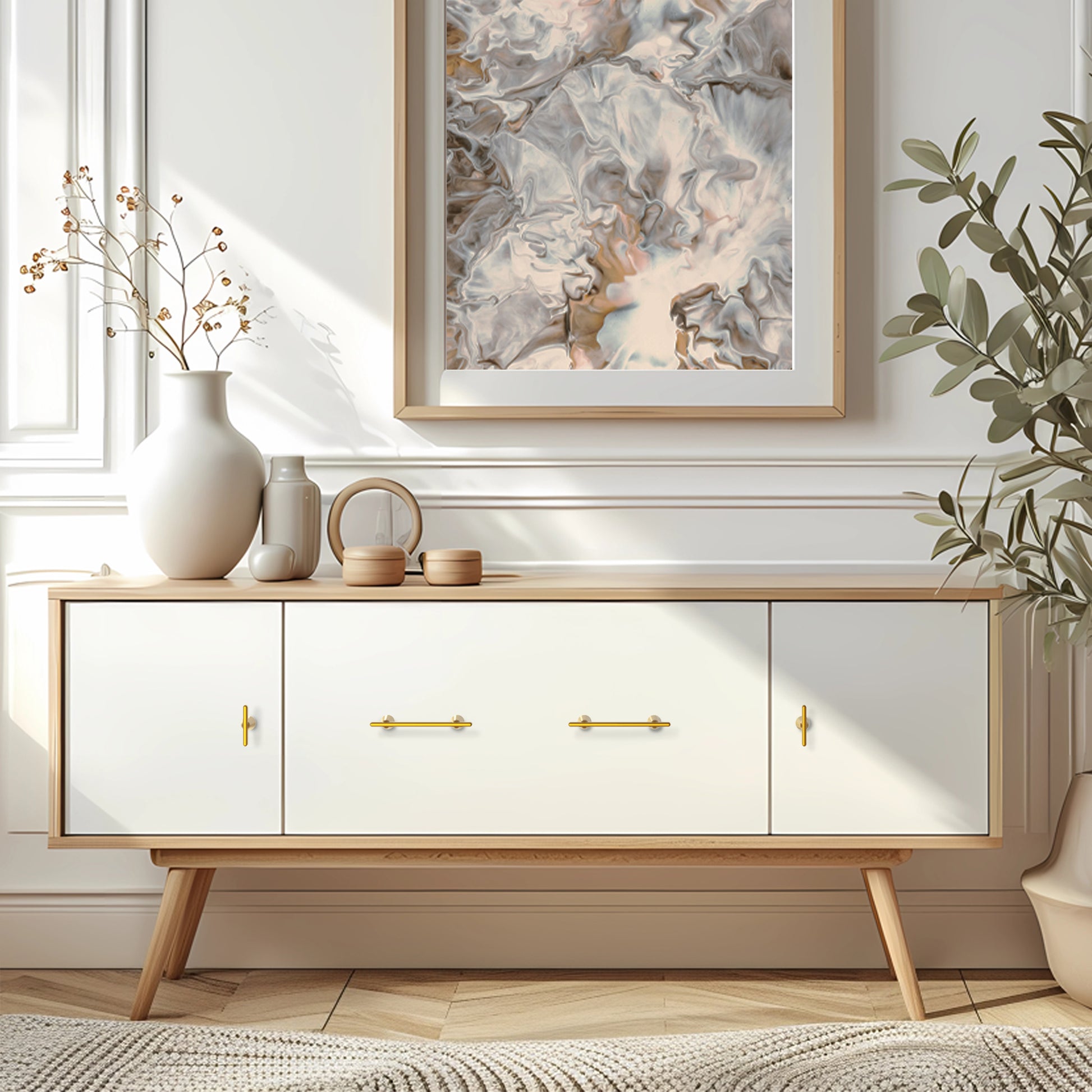 Cone Shape Modern Cabinet Bar Pull HESTIA HARDWARE