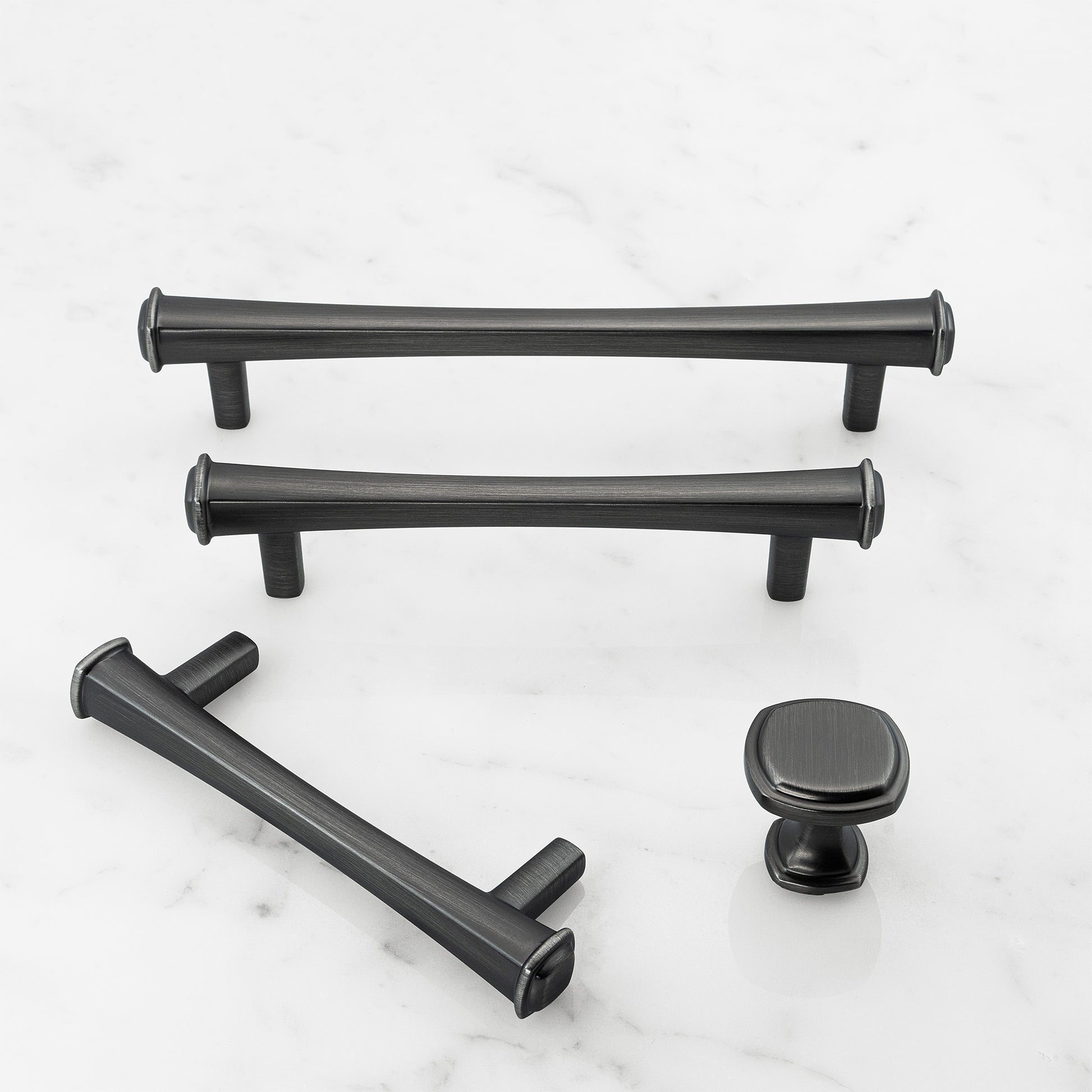Vintage Cabinet Handles for Cabinets & Drawers Black / 3 Inch (76mm)