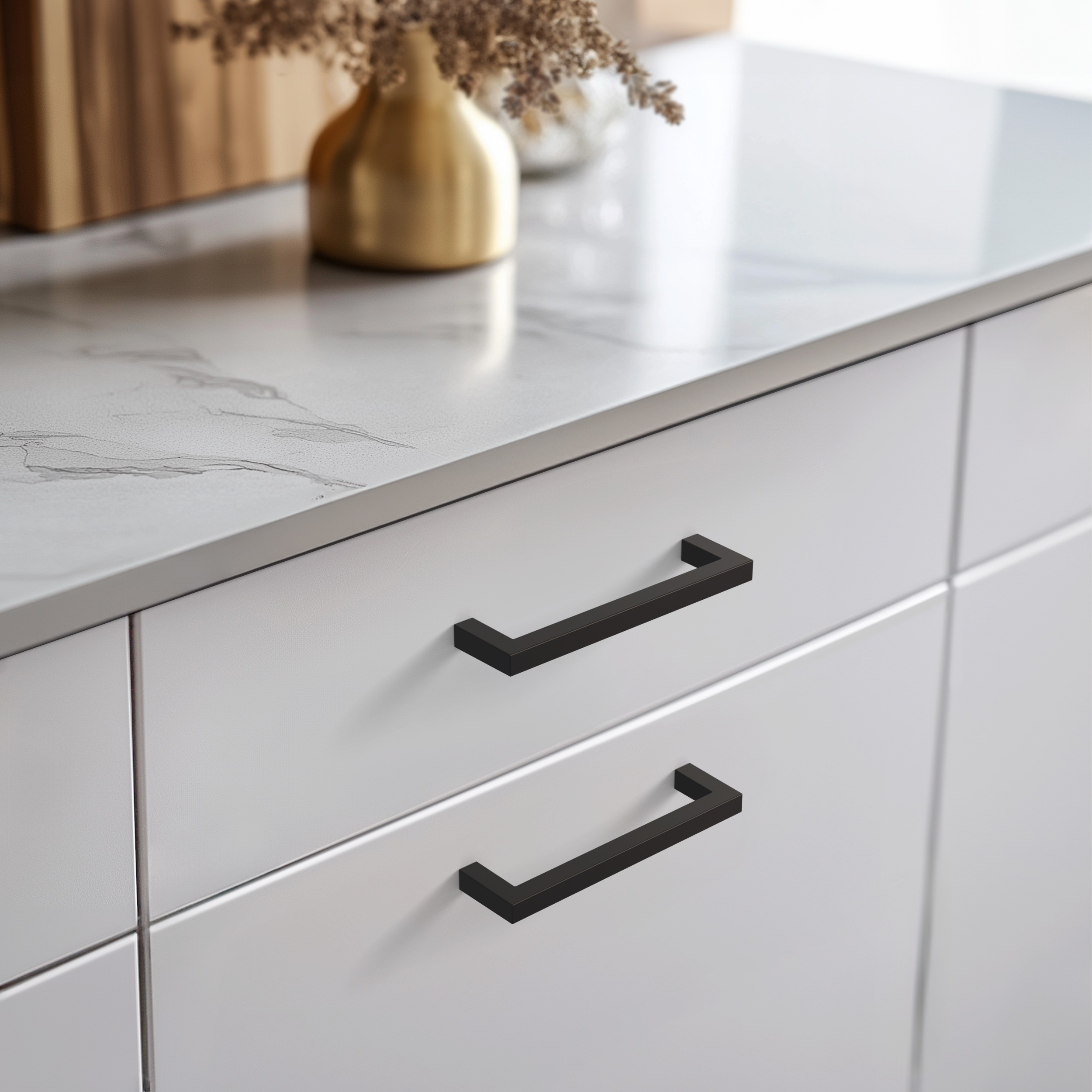 Modern Square Cabinet Handle