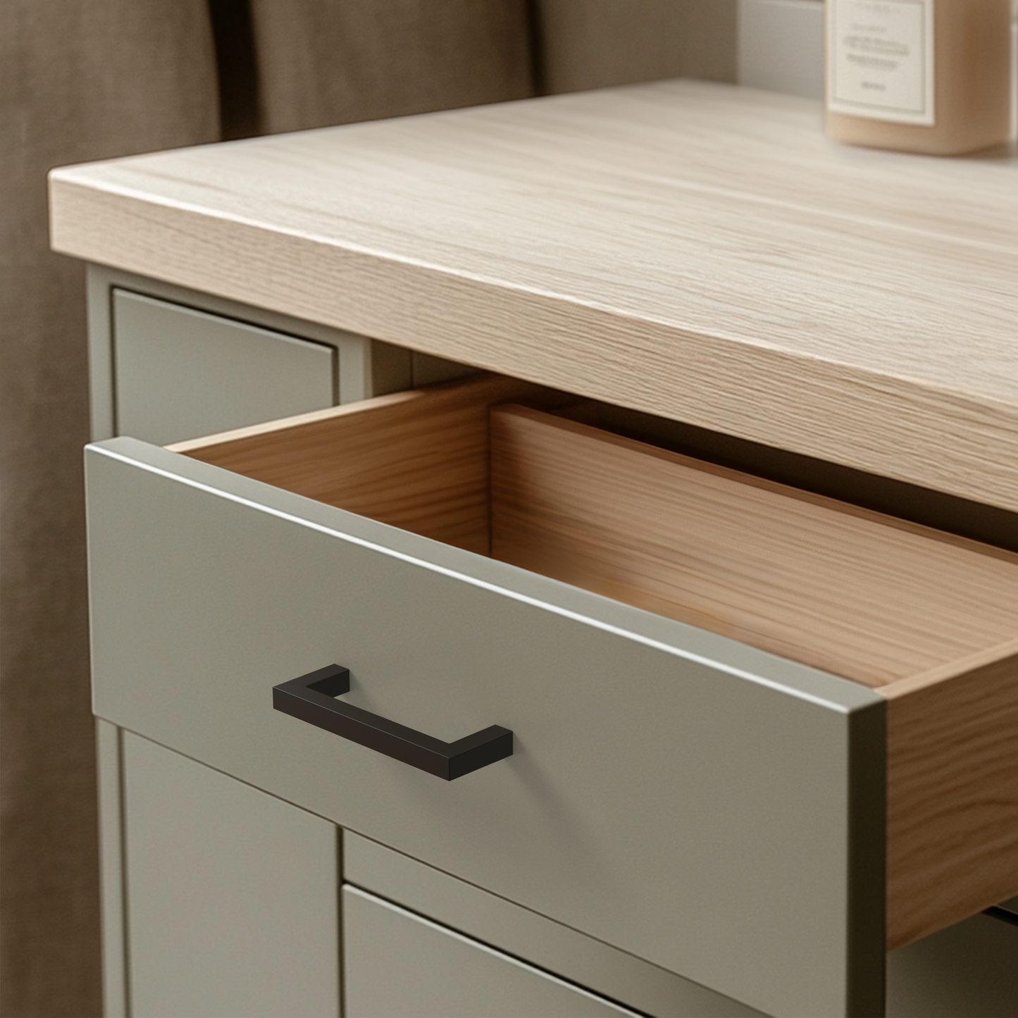 Modern Square Cabinet Handle Island Universe Hardware Inc.