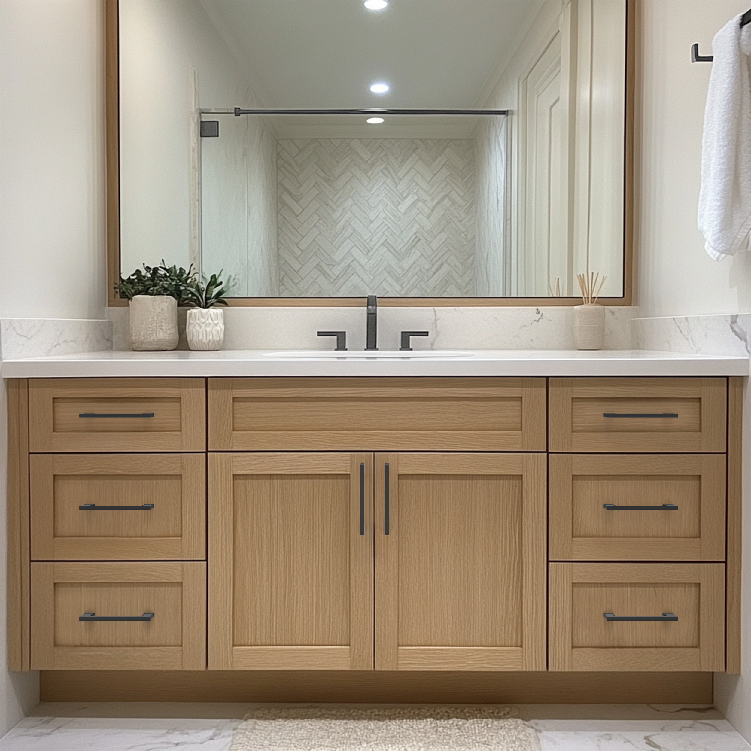 New Slim Square Cabinet Handles