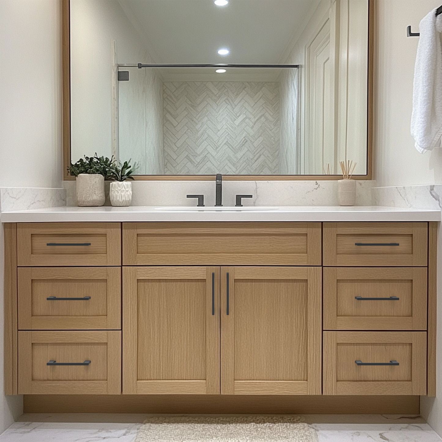 New Slim Square Cabinet Handles Island Universe Hardware Inc.