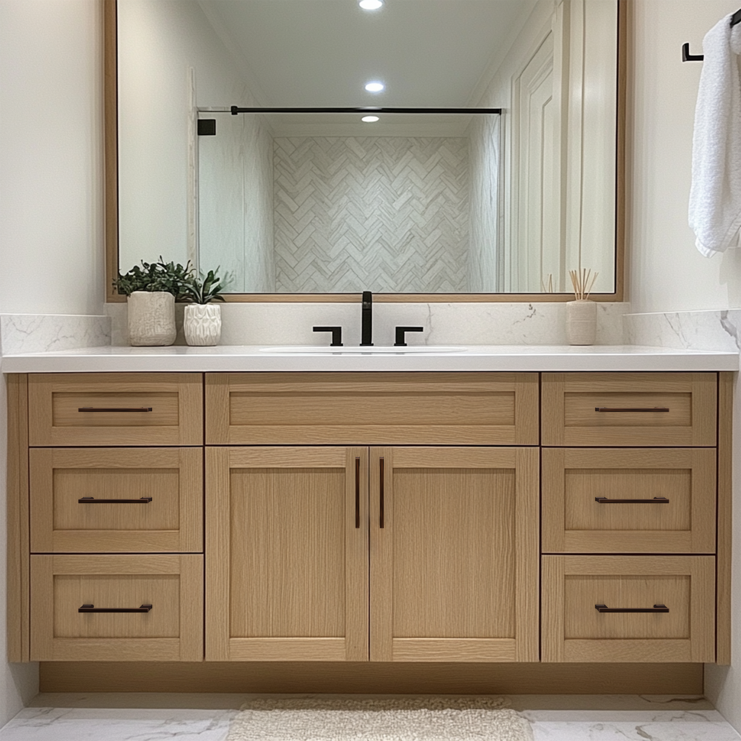 New Slim Square Cabinet Handles