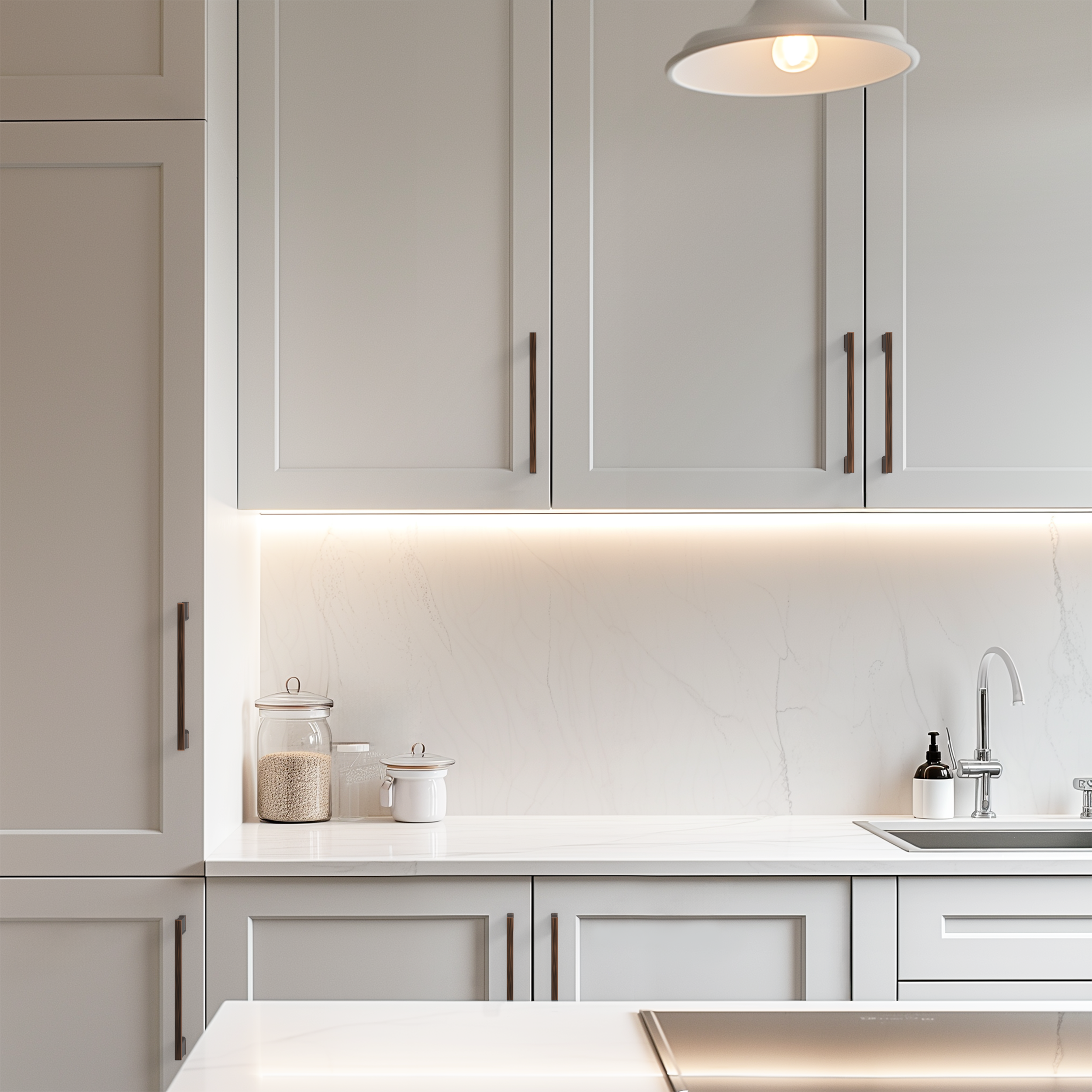 New Slim Square Cabinet Handles