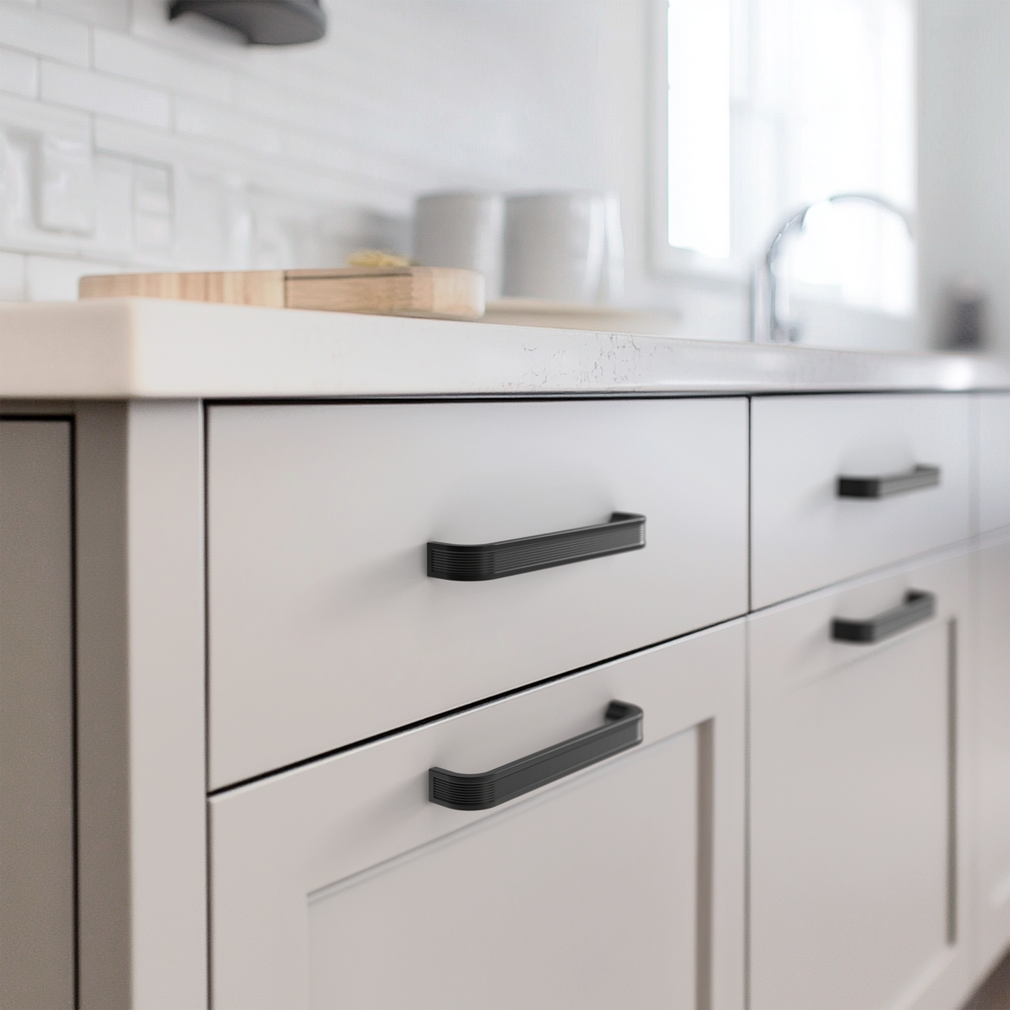 New Ribbed Arch Bar Pulls Island Universe Hardware Inc.