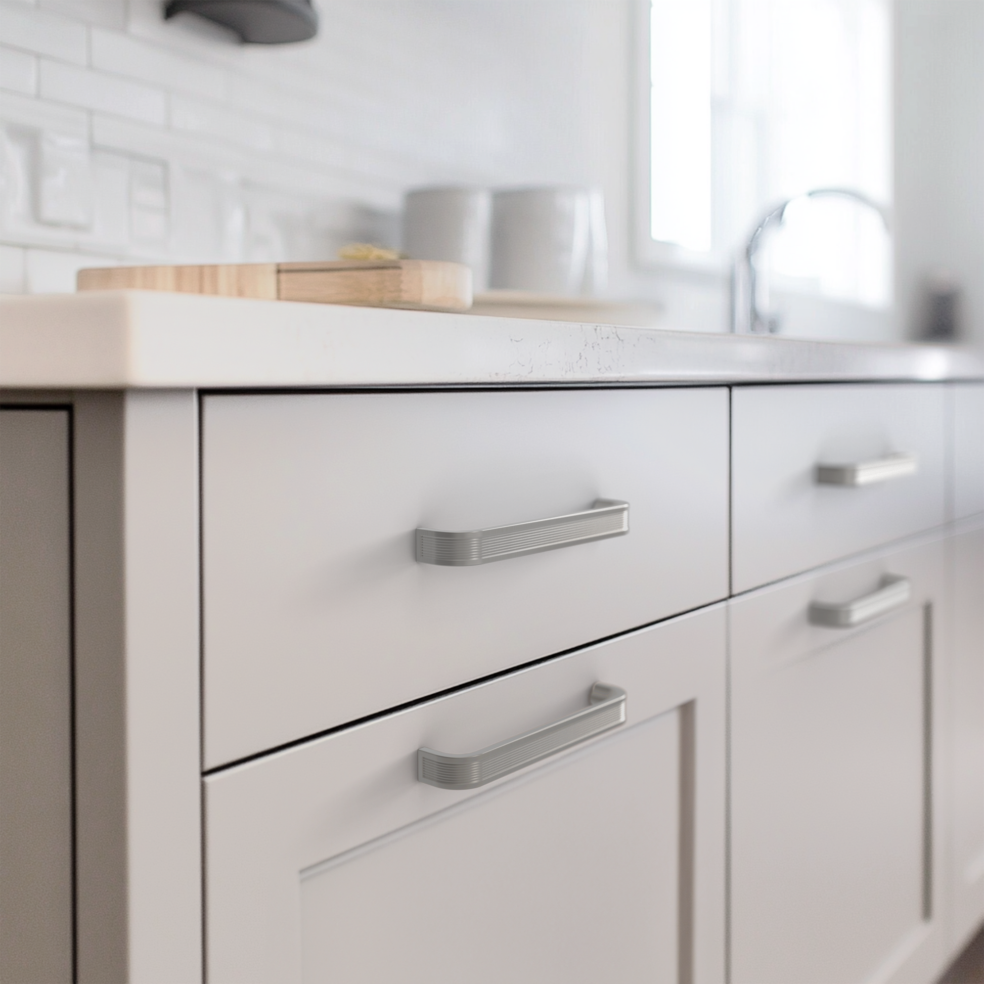New Ribbed Arch Bar Pulls Island Universe Hardware Inc.