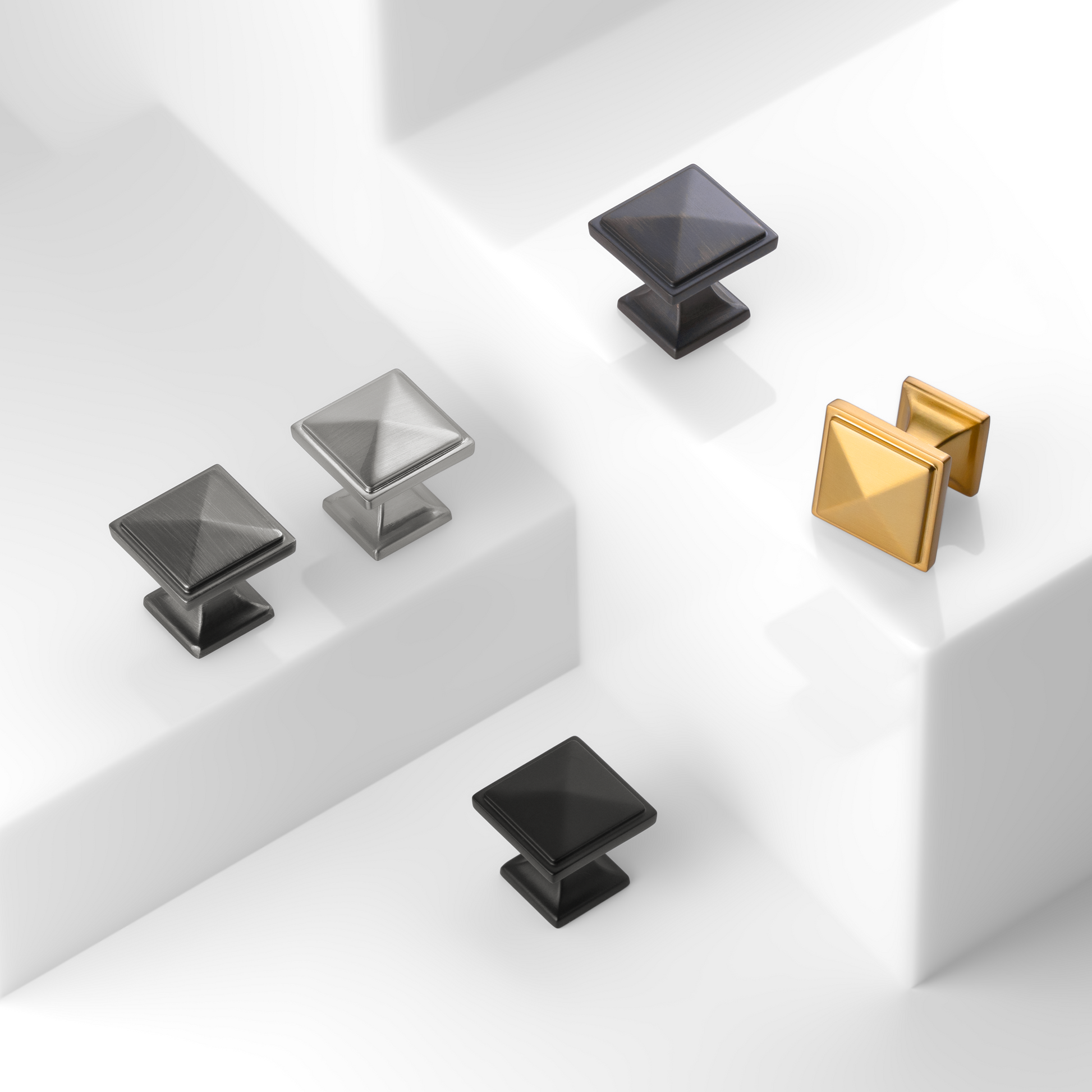 New Prism Square Cabinet Knobs Island Universe Hardware Inc.