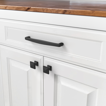New Curved Modern Cabinet Bar Pulls Island Universe Hardware Inc.