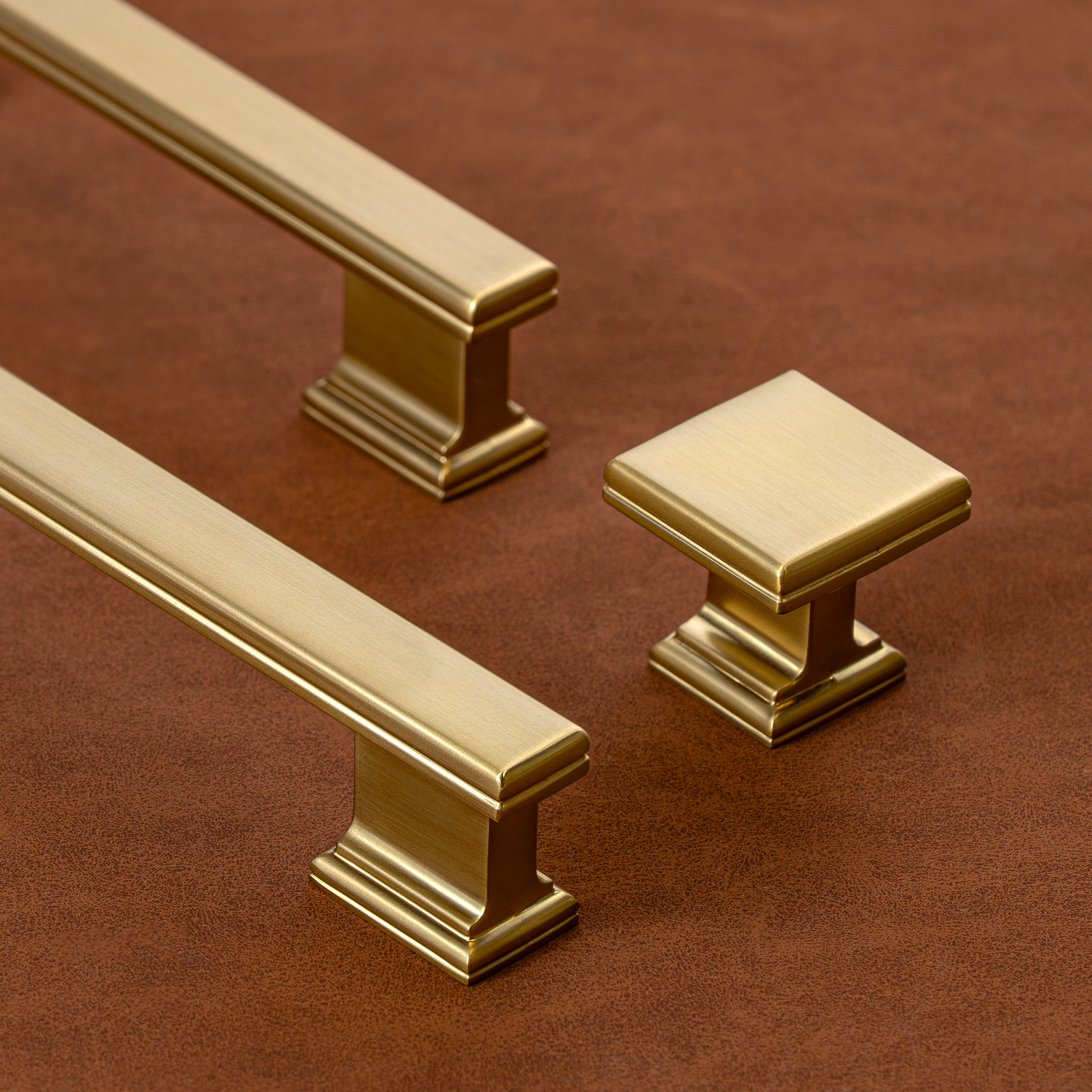 New Vintage Classic Square Base Bar Pulls