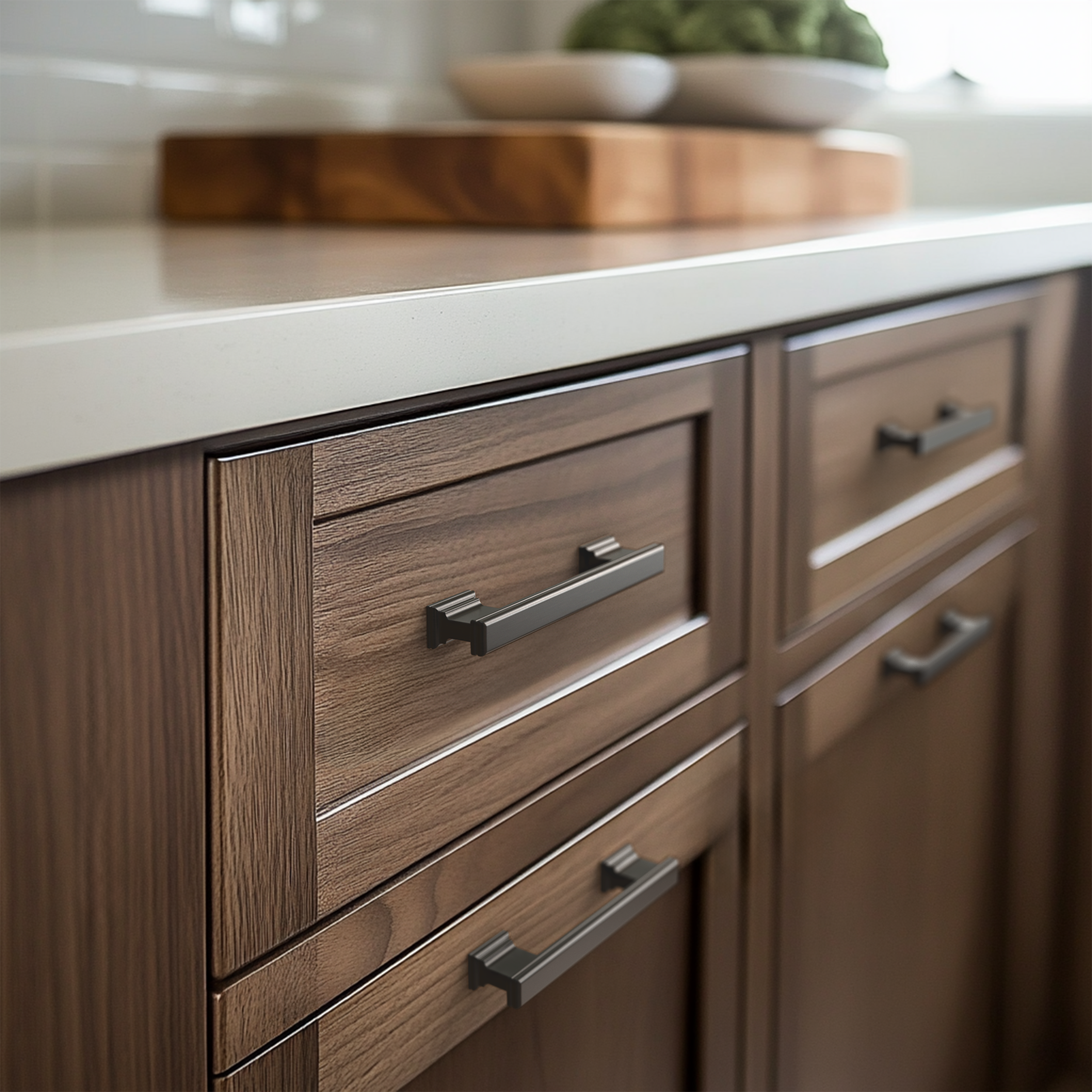 New Vintage Classic Square Base Bar Pulls