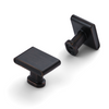 New Pillar Round Base Square Top Knobs