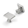 New Pillar Round Base Square Top Knobs