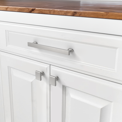 New Pillar Round Base Square Top Knobs Island Universe Hardware Inc.