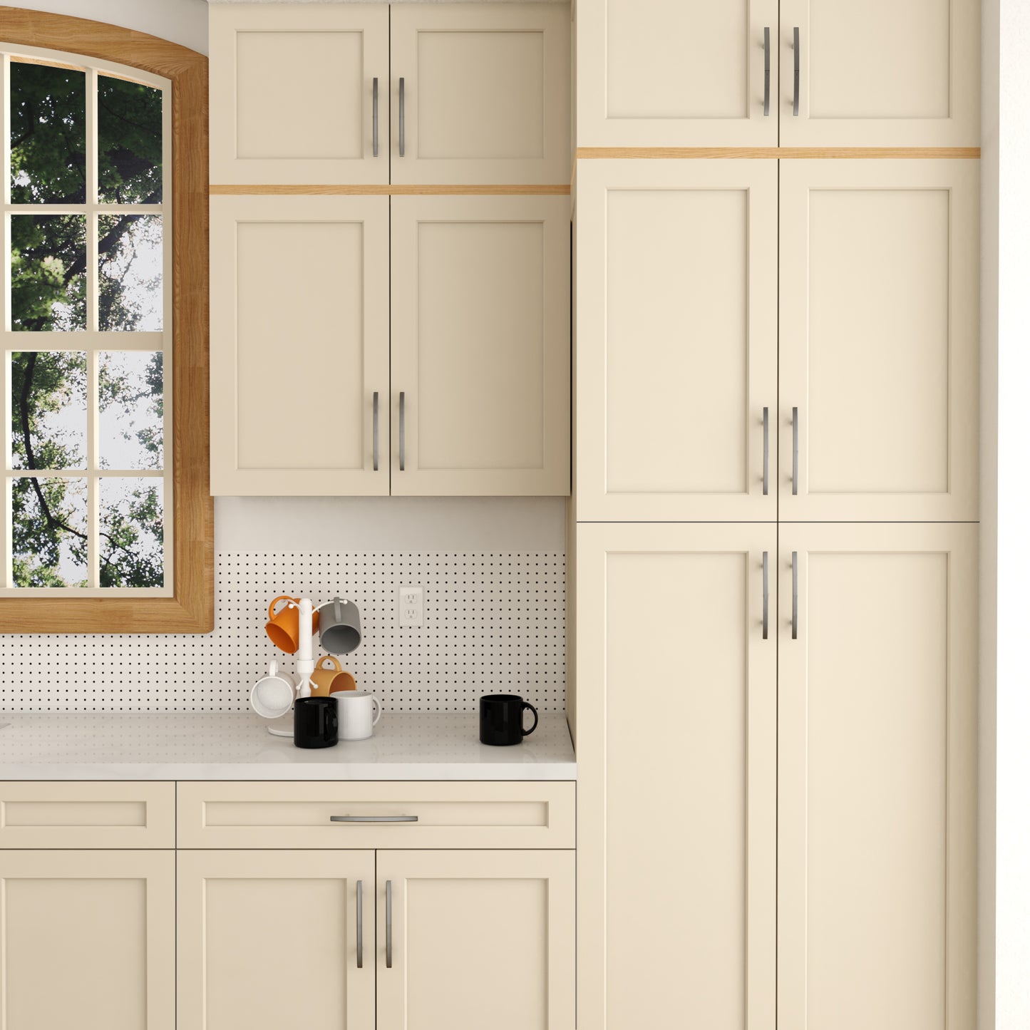 Slim Arch Cabinet Pull HESTIA HARDWARE