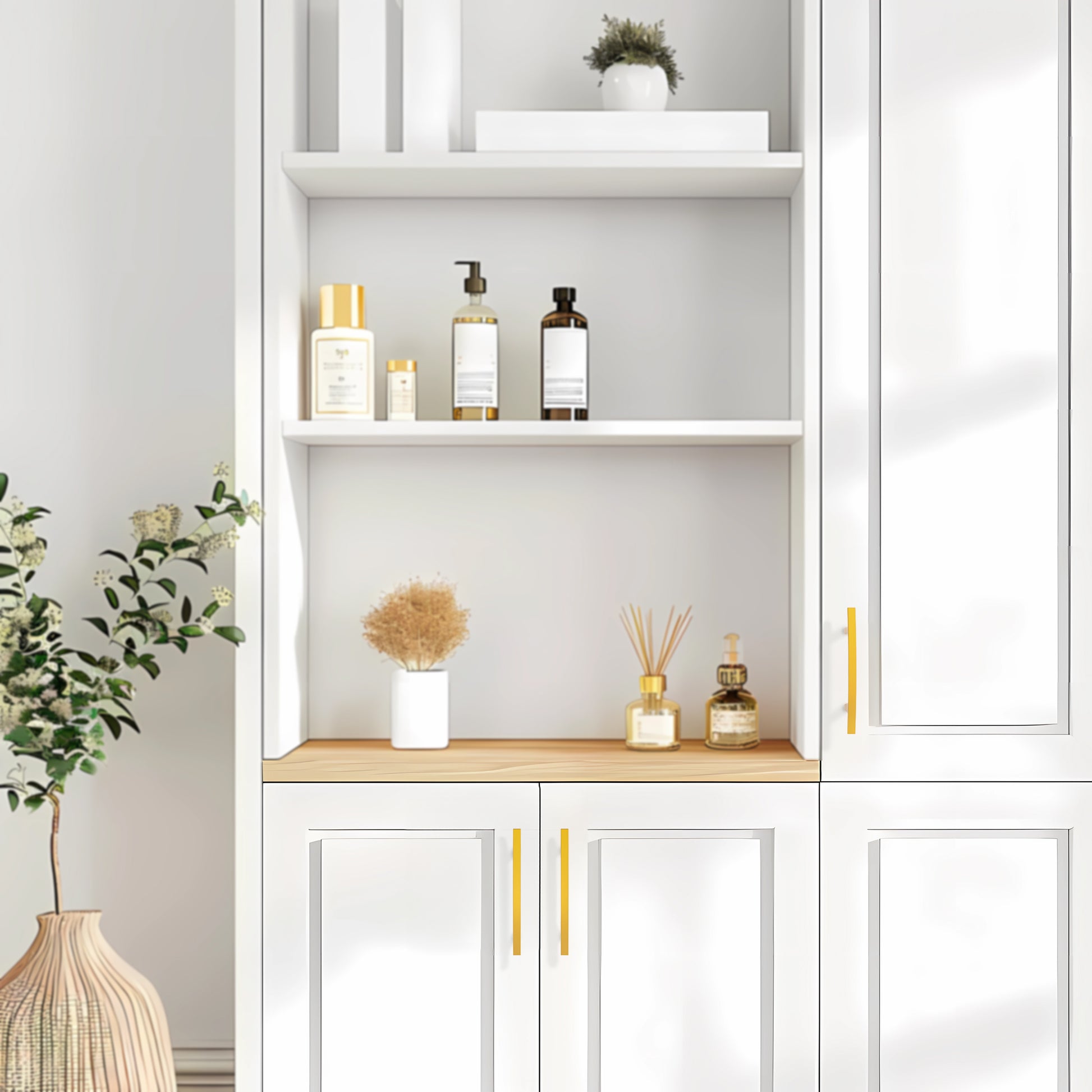 Slim Arch Cabinet Pull HESTIA HARDWARE