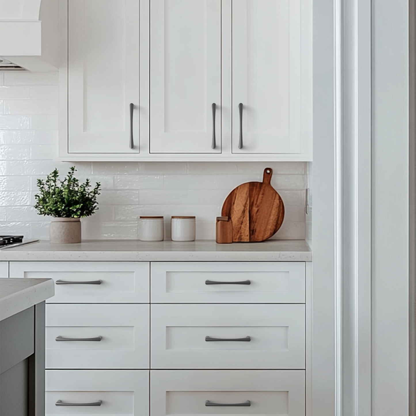 New Modern Curved Arch Cabinet Pulls Island Universe Hardware Inc.