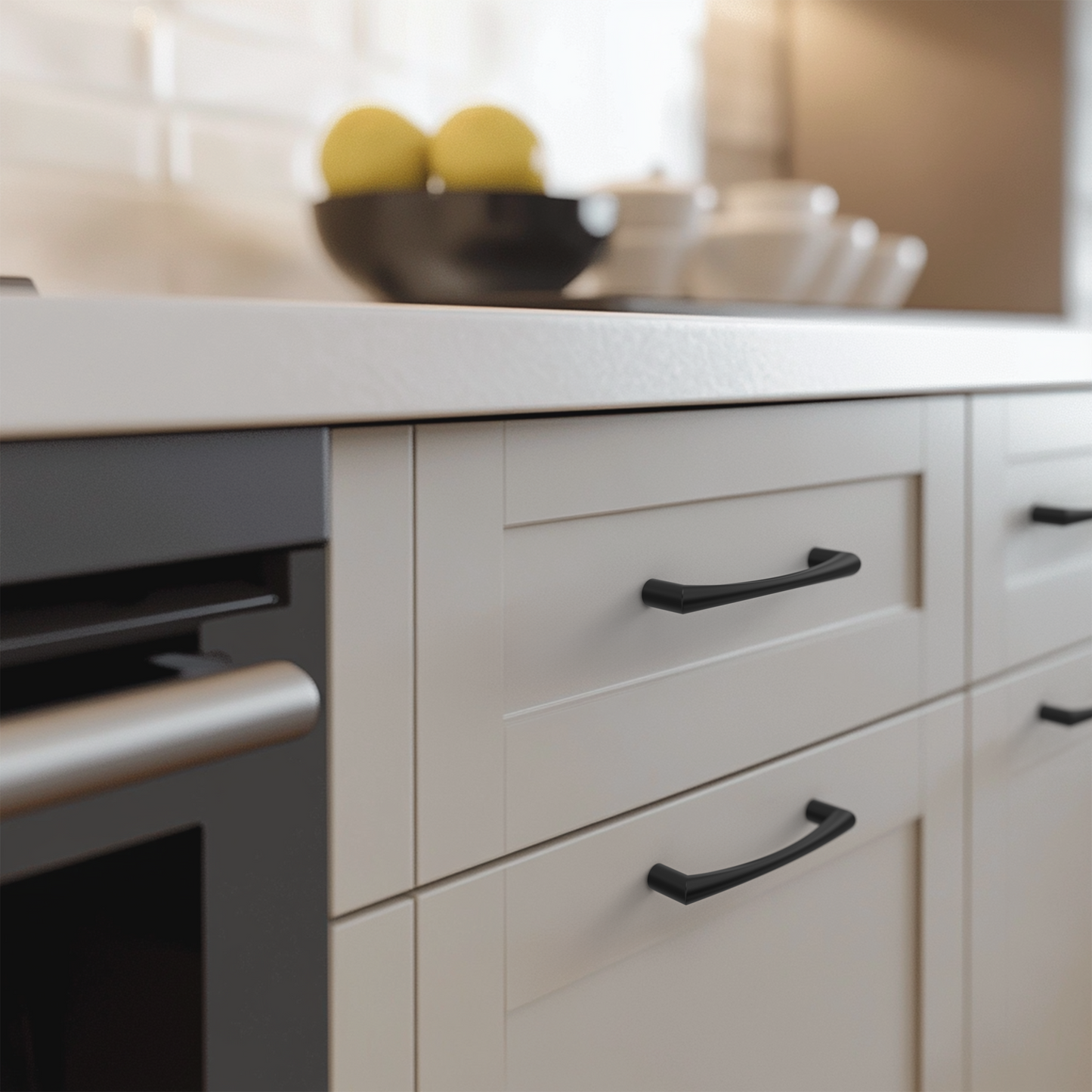 New Modern Curved Arch Cabinet Pulls Island Universe Hardware Inc.
