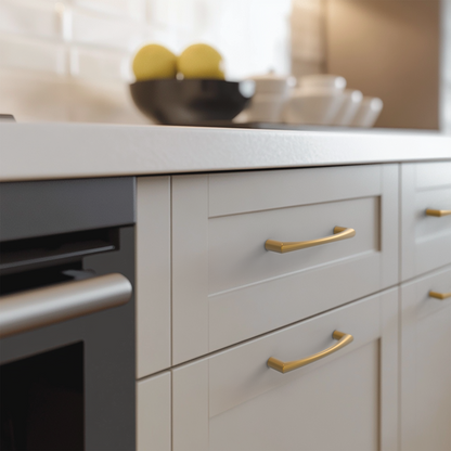 New Modern Curved Arch Cabinet Pulls Island Universe Hardware Inc.