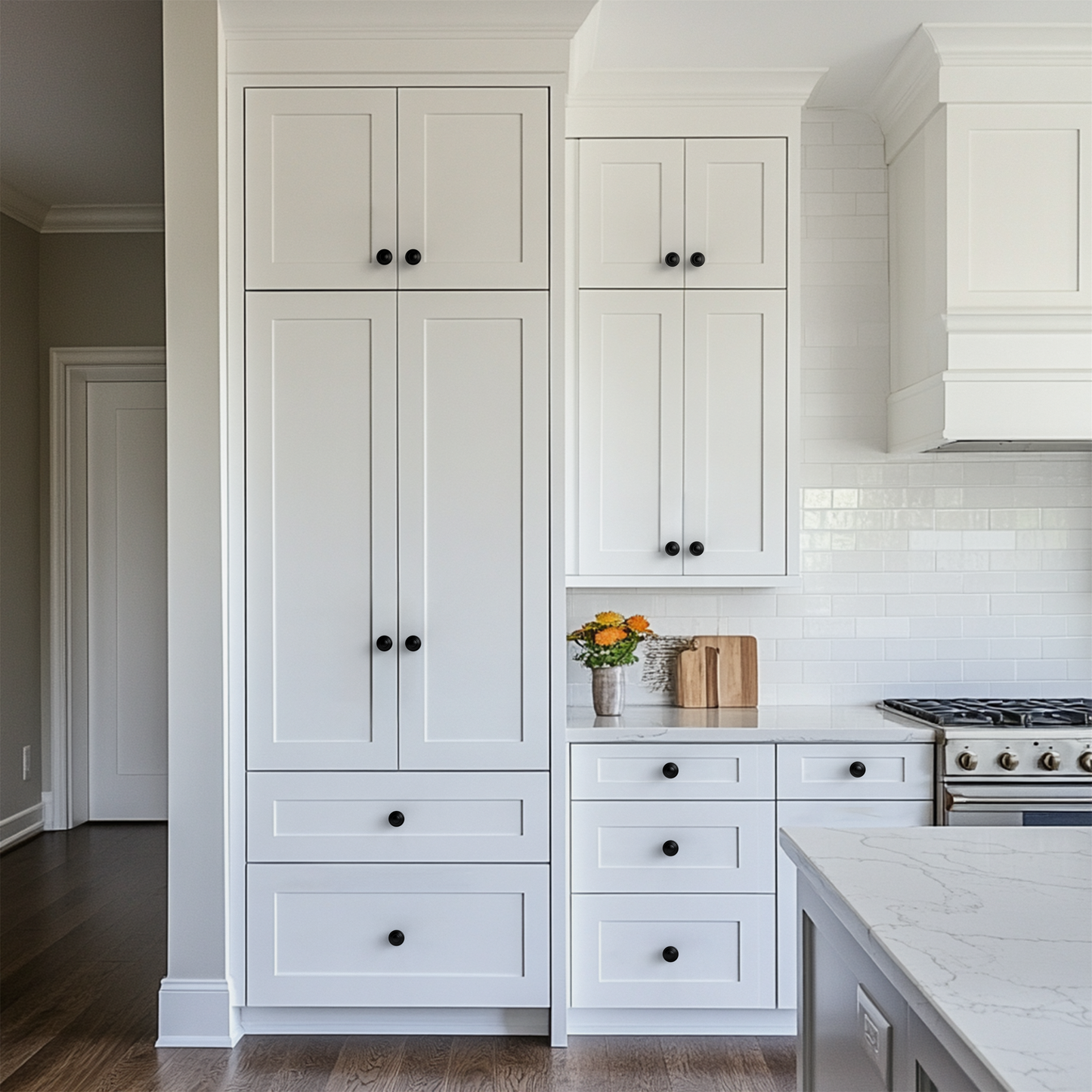 Top Three Ring Drawer Cabinet Knobs HESTIA HARDWARE