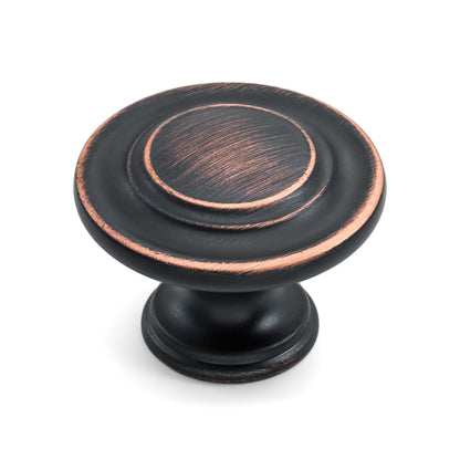 Top Three Ring Drawer Cabinet Knobs HESTIA HARDWARE