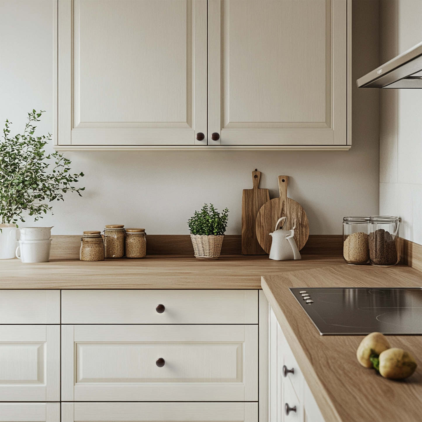 Round Kitchen Cabinet Knob HESTIA HARDWARE