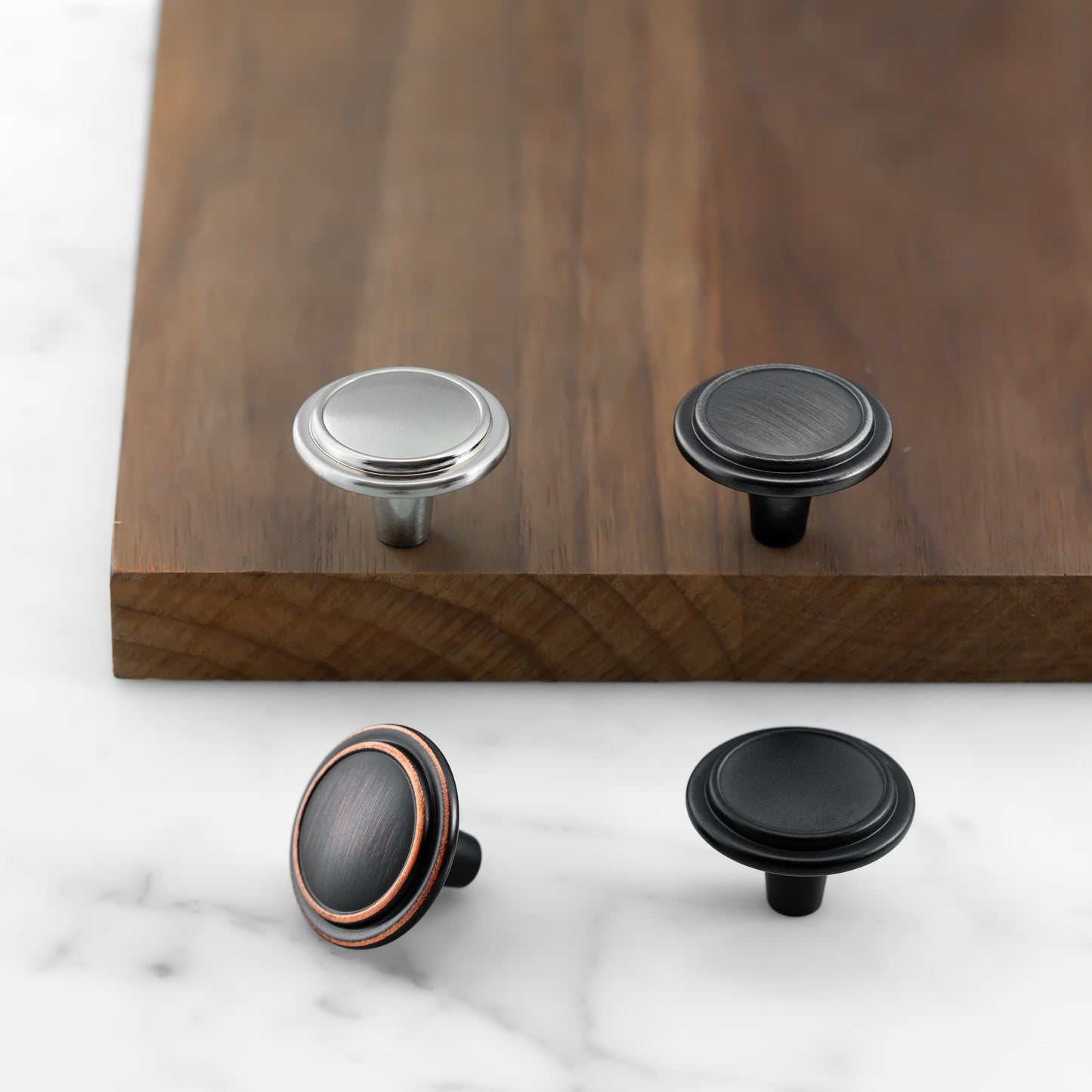 Top Ring Round Cabinet Knob HESTIA HARDWARE